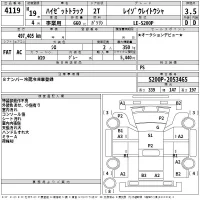 Daihatsu HIJET TRUCK лот № 4119 оценка 3.5  с аукциона в Японии 2