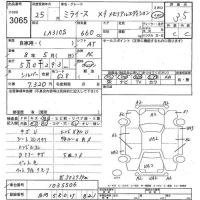 Daihatsu MIRA E S лот № 3065 оценка 3.5  с аукциона в Японии 2