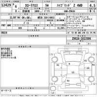 Toyota COROLLA CROSS лот № 12429 оценка 4.5  с аукциона в Японии 1