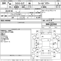 Toyota LITE ACE NOAH лот № 184 оценка 3  с аукциона в Японии 2