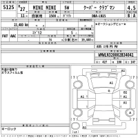 BMW MINI лот № 5125 оценка 4.5  с аукциона в Японии 2