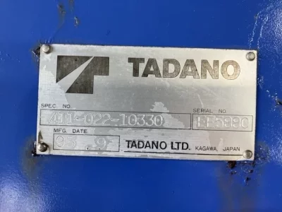 TADANO CRANE