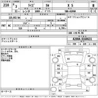 Toyota RAIZE лот № 210 оценка R  с аукциона в Японии 2