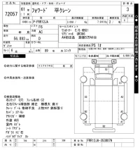 Isuzu FORWARD лот № 72057 оценка 3  с аукциона в Японии 8