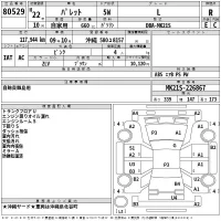 Suzuki PALETTE лот № 80529 оценка R  с аукциона в Японии 2
