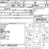Toyota REGIUS ACE VAN лот № 80039 оценка R  с аукциона в Японии 2