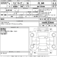 Toyota LAND CRUISER лот № 12514 оценка 4.5  с аукциона в Японии 2