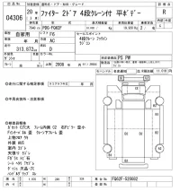 Mitsubishi FUSO FIGHTER лот № 4306 оценка R  с аукциона в Японии 9