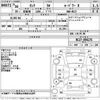 Nissan SERENA лот № 80071 оценка 3.5  с аукциона в Японии 2