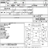 Toyota HARRIER лот № 80086 оценка 3  с аукциона в Японии 2