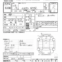 Honda INTEGRA лот № 5338 оценка R  с аукциона в Японии 8