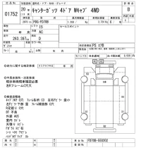 Mitsubishi CANTER лот № 1752 оценка B  с аукциона в Японии 9