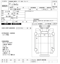 Suzuki CARRY TRUCK лот № 80025 оценка 0  с аукциона в Японии 2