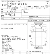 Mitsubishi CANTER лот № 1897 оценка R  с аукциона в Японии 10