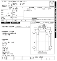 Nissan ATLAS лот № 82201 оценка 0  с аукциона в Японии 6