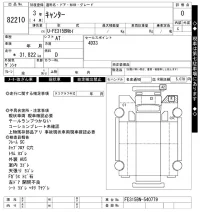 Mitsubishi CANTER лот № 82210 оценка 0  с аукциона в Японии 4