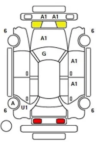 Volvo S60 лот № 31002 оценка 4.5  с аукциона в Японии 11