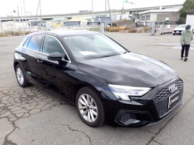 Audi A3  с аукциона в Японии