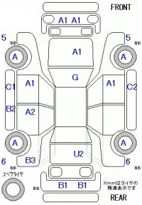 Honda FREED лот № 20099 оценка 3.5  с аукциона в Японии 10