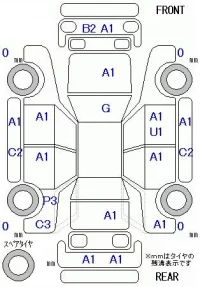 Honda N WGN лот № 29169 оценка 3  с аукциона в Японии 7