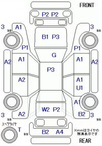 Honda VAMOS лот № 29170 оценка 3  с аукциона в Японии 5