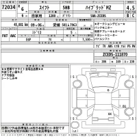 Suzuki SWIFT лот № 72034 оценка 4.5  с аукциона в Японии 2