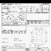 Honda CROSSROAD лот № 17029 оценка 3.5  с аукциона в Японии 6