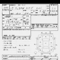BMW 3-Series лот № 17071 оценка 3.5  с аукциона в Японии 6