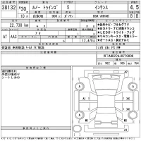 Renault TWINGO лот № 38132 оценка 4.5  с аукциона в Японии 6
