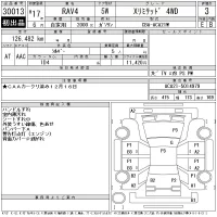 Toyota RAV4 лот № 30013 оценка 3  с аукциона в Японии 7