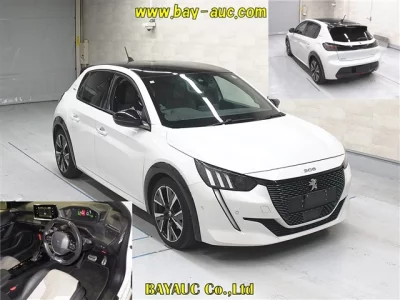 Peugeot 208  с аукциона в Японии