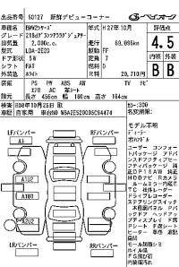 BMW 2-Series лот № 60127 оценка 4.5  с аукциона в Японии 2