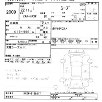 Mitsubishi I-MIEV лот № 2009 оценка 3.5  с аукциона в Японии 7