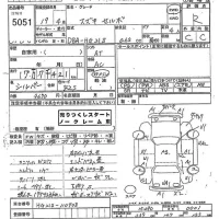 Suzuki CERVO лот № 5051 оценка R  с аукциона в Японии 9