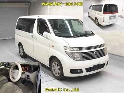 Nissan ELGRAND  с аукциона в Японии