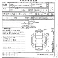 Renault MEGANE лот № 35066 оценка R  с аукциона в Японии 10