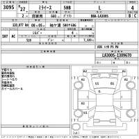 Daihatsu MIRA E S лот № 3095 оценка 4  с аукциона в Японии 2