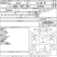 Mitsubishi CANTER лот № 63513 оценка 3.5  с аукциона в Японии 2