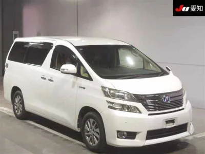 Toyota VELLFIRE  с аукциона в Японии