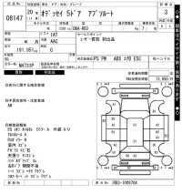 Honda ODYSSEY лот № 8147 оценка 3  с аукциона в Японии 6