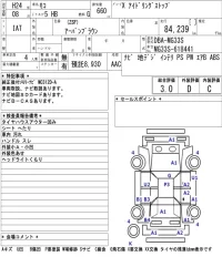 Nissan MOCO лот № 3012 оценка 3  с аукциона в Японии 5