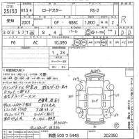 Mazda ROADSTER лот № 25153 оценка R  с аукциона в Японии 8