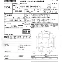Honda CR-V лот № 3506 оценка 4.5  с аукциона в Японии 7