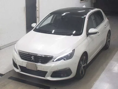 Peugeot 308  с аукциона в Японии