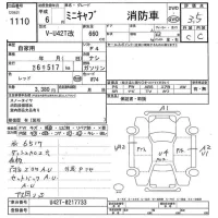 Mitsubishi MINICAB TRUCK лот № 1110 оценка 3.5  с аукциона в Японии 7