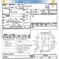 Daihatsu TERIOS KID лот № 4200 оценка R  с аукциона в Японии 5