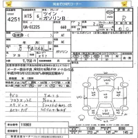 Suzuki TWIN лот № 4251 оценка R  с аукциона в Японии 4