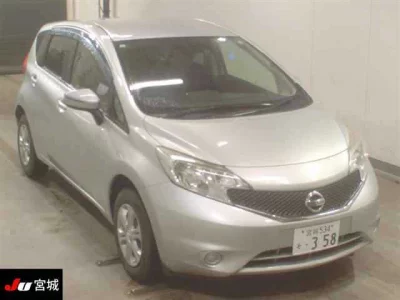 Nissan NOTE  с аукциона в Японии