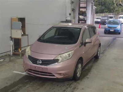 Nissan NOTE  с аукциона в Японии