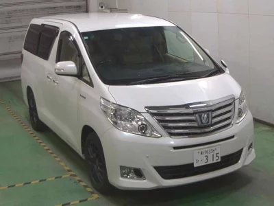 Toyota ALPHARD  с аукциона в Японии